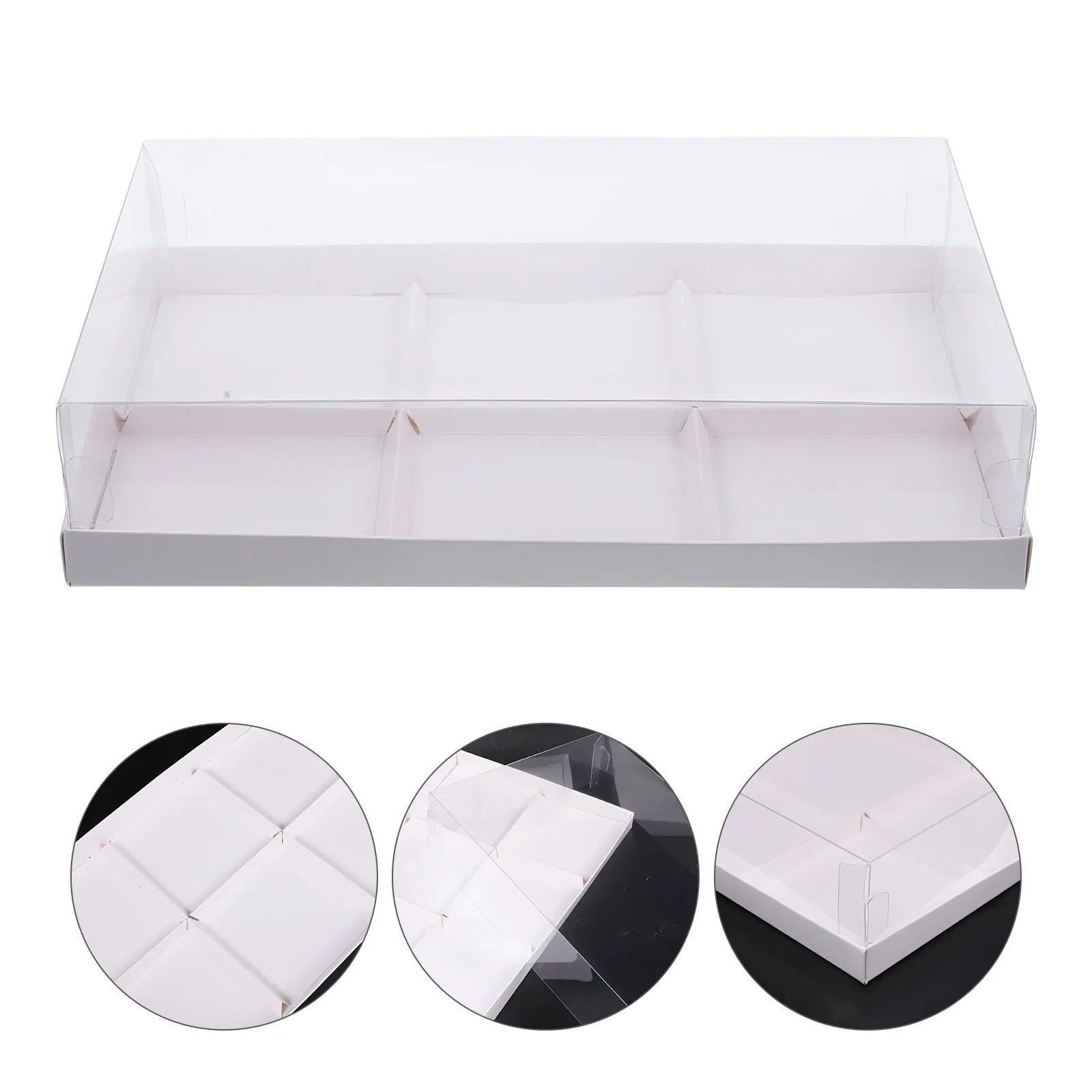 5Pcs Clear Bakery Boxes Multipurpose Cupcake Container Portable Cake Packaging Cookie Storage Gift Box
5Pcs Clear Bakery Boxes Multipurpose Cupcake Container Portable Cake Packaging Cookie Storage Gift Box
