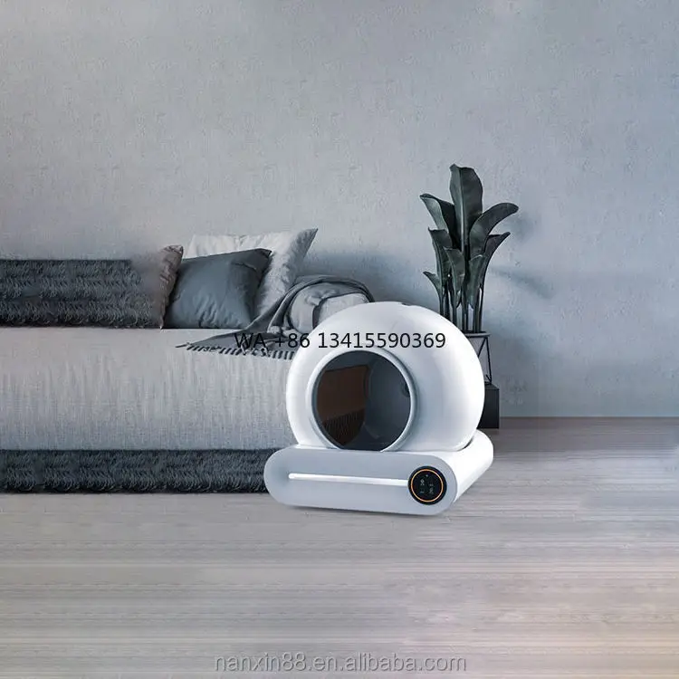 2023 APP Control Smart Self-Cleaning Cat Box,Automatic Cat Cleaning Robot with 65L Large Capacity
2023 APP Control Smart Self-Cleaning Cat Box,Automatic Cat Cleaning Robot with 65L Large Capacity