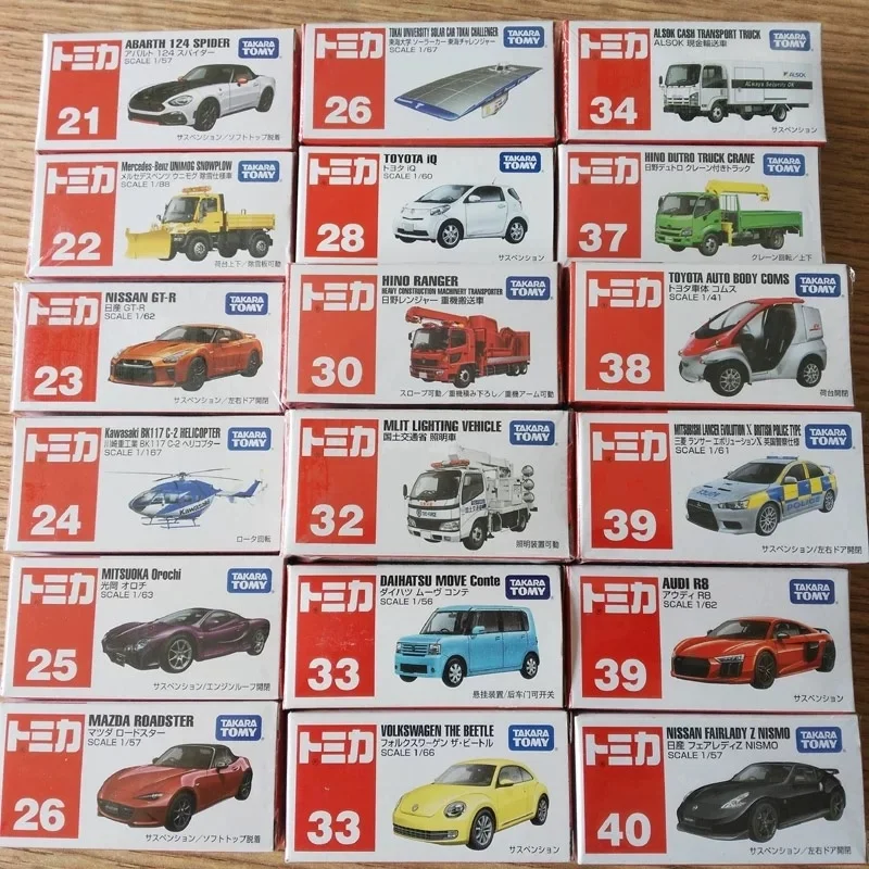 TAKARA TOMY Tomica 1/64 Model Car Toys For Boys Simulation Alloy Gifts Transport Truck Police Car Engineering Fire Truck Car Toy
TAKARA TOMY Tomica 1/64 Model Car Toys For Boys Simulation Alloy Gifts Transport Truck Police Car Engineering Fire Truck Car Toy