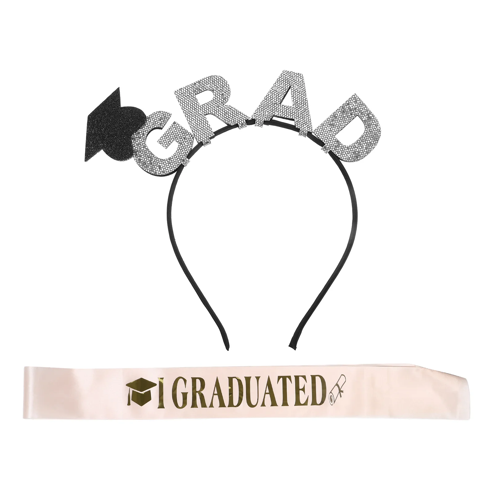 2 Pcs Graduation Season Headb s Set Comfortable Lightweight Grad Cap Accessories Party Supplies Hairb Student Bachelor Degree
2 Pcs Graduation Season Headb s Set Comfortable Lightweight Grad Cap Accessories Party Supplies Hairb Student Bachelor Degree