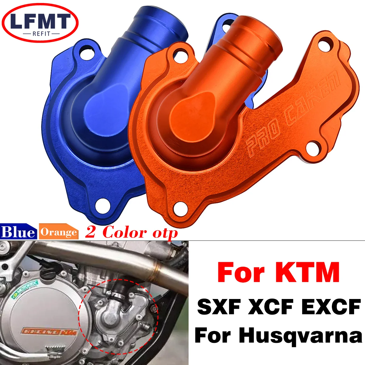 For KTM EXCF SXF XCF XCFW 250/350 EXC-F SX-F For Husqvarna FC FE FX Motorcycle CNC Water Pump Guard Cover Protector 2016-2023
For KTM EXCF SXF XCF XCFW 250/350 EXC-F SX-F For Husqvarna FC FE FX Motorcycle CNC Water Pump Guard Cover Protector 2016-2023