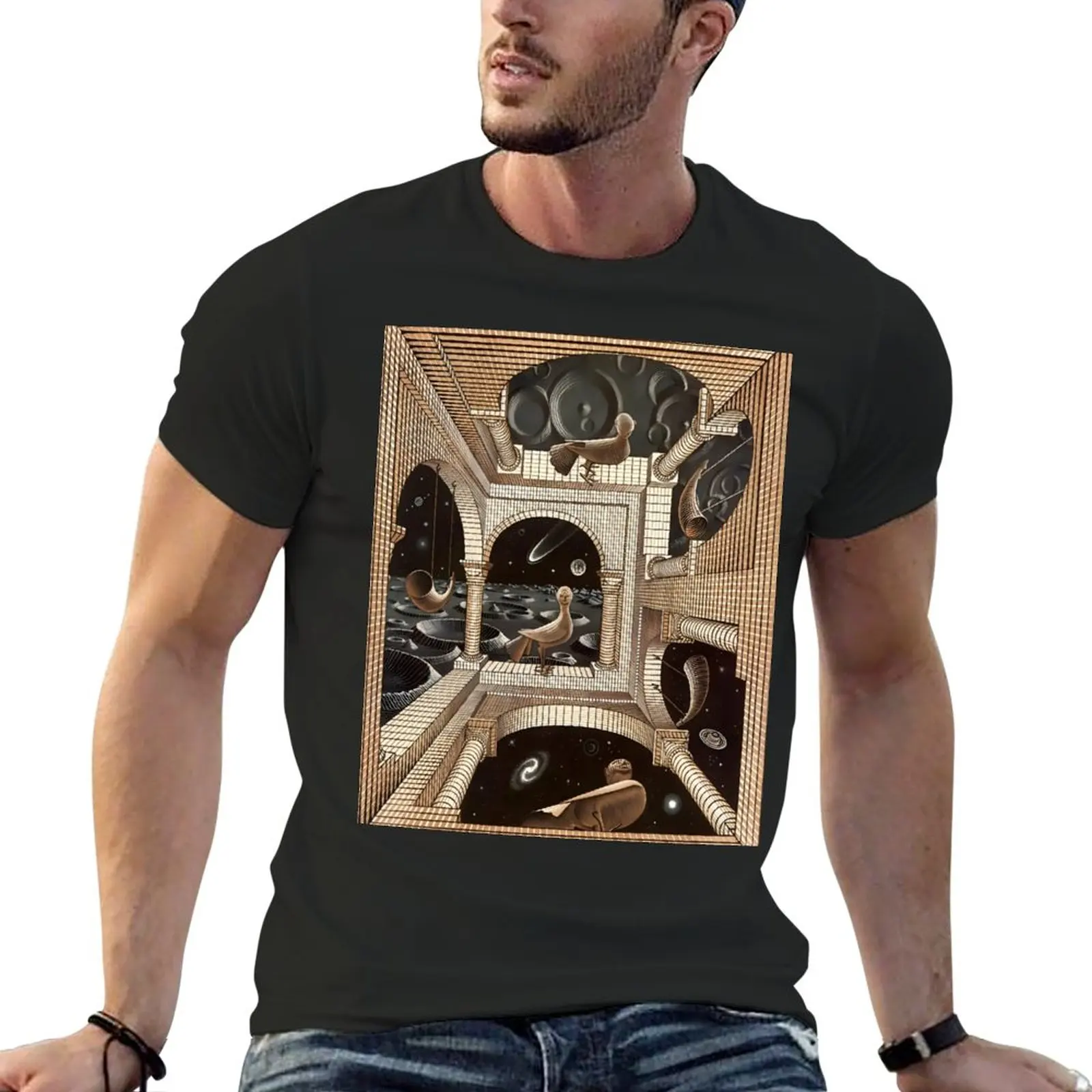 Новый M.C. Escher-футболки другого мира, женские футболки на заказ, мужские футболки для тренировок
Новый M.C. Escher-футболки другого мира, женские футболки на заказ, мужские футболки для тренировок