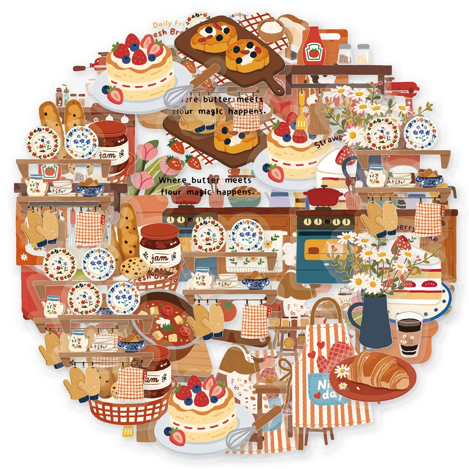 30 шт. наклейки для выпечки десертов в исцеляющим стиле для ноутбуков, чехлов для телефонов, чемоданов, альбомов, школьных принадлежностей, детских наклеек
30 шт. наклейки для выпечки десертов в исцеляющим стиле для ноутбуков, чехлов для телефонов, чемоданов, альбомов, школьных принадлежностей, детских наклеек
