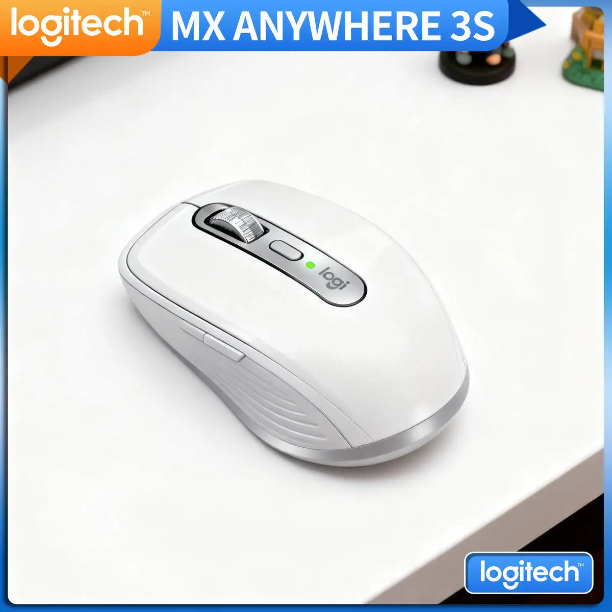 Logitech MX Anywhere 3S High Performance Mouse Bluetooth Connection 4000DPI Precision for Laptop Desktop Work
Logitech MX Anywhere 3S High Performance Mouse Bluetooth Connection 4000DPI Precision for Laptop Desktop Work