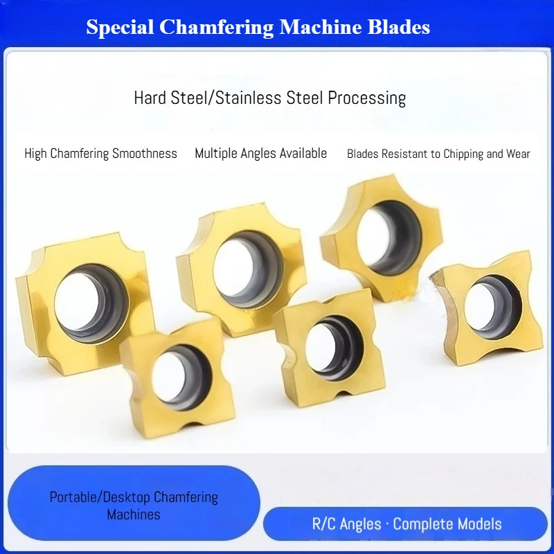 Станок для снятия фаски Специальное покрытие Твердые лезвия Дуга R Угол диагональ R1 R2 R3 R4 R5 Твердосплавная пластина для снятия фаски из нержавеющей стали
Станок для снятия фаски Специальное покрытие Твердые лезвия Дуга R Угол диагональ R1 R2 R3 R4 R5 Твердосплавная пластина для снятия фаски из нержавеющей стали
