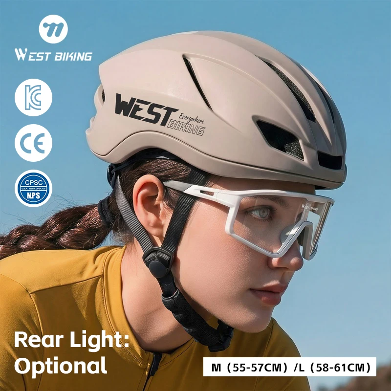 WEST BIKING Women Cycling Helmet with Rear Light CE CPSC Certified Lightweight Road Bike Helmet for Women M L Size Safe Commute
WEST BIKING Women Cycling Helmet with Rear Light CE CPSC Certified Lightweight Road Bike Helmet for Women M L Size Safe Commute