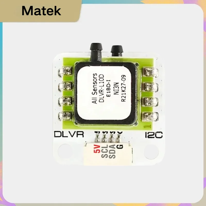MATEK AS-DLVR-I2C Digital Airspeed Sensor High Precision I2C Interface for ArduPilot RC Multirotor FPV Fixed Wing Drone
MATEK AS-DLVR-I2C Digital Airspeed Sensor High Precision I2C Interface for ArduPilot RC Multirotor FPV Fixed Wing Drone