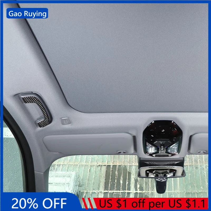 Gao Ruying для BMW 5 серии G60 2024-2025, мягкая накладка на ручку из углеродного волокна, наклейка на крышу автомобиля, аксессуары для интерьера автомобиля
Gao Ruying для BMW 5 серии G60 2024-2025, мягкая накладка на ручку из углеродного волокна, наклейка на крышу автомобиля, аксессуары для интерьера автомобиля