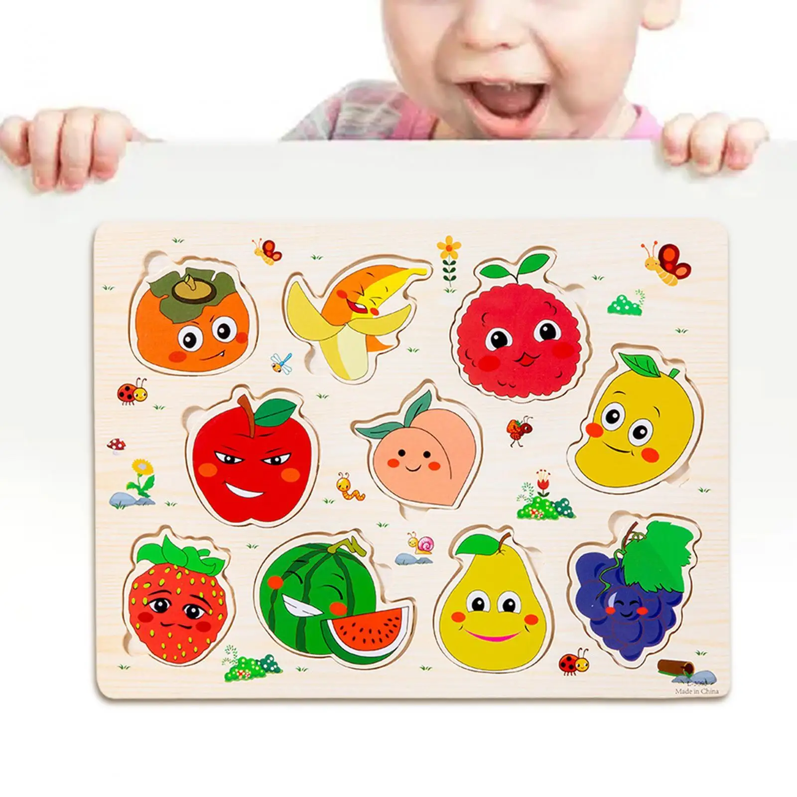 Wooden Board Games for Kids Early Learning Early Educational Toys Montessori Matching Toy for Children Ages 2~4 Holiday Gift
Wooden Board Games for Kids Early Learning Early Educational Toys Montessori Matching Toy for Children Ages 2~4 Holiday Gift
