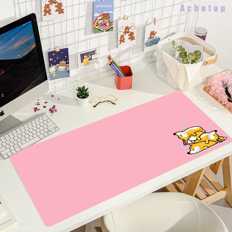 Pink Cute Cat and Kerky dog HD Thickened Mouse Pad purple Cartoon Animal Personality Oversized Gaming Keyboard large Table Mats
Pink Cute Cat and Kerky dog HD Thickened Mouse Pad purple Cartoon Animal Personality Oversized Gaming Keyboard large Table Mats