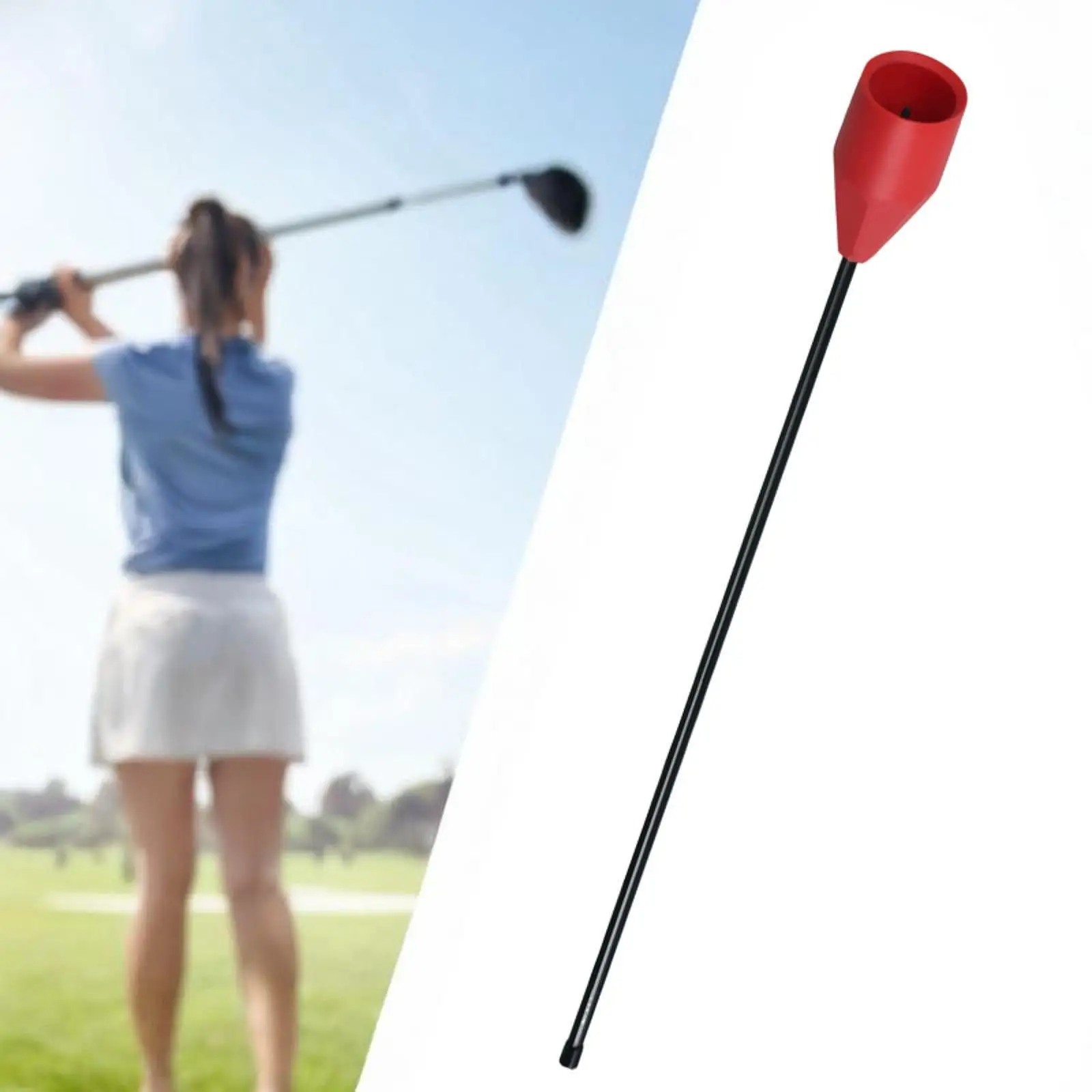 Golf Swing Exercise Rod Alignment Stick Golf Training Aid Golf Accessories for Personal Golf Training Ground Practice
Golf Swing Exercise Rod Alignment Stick Golf Training Aid Golf Accessories for Personal Golf Training Ground Practice