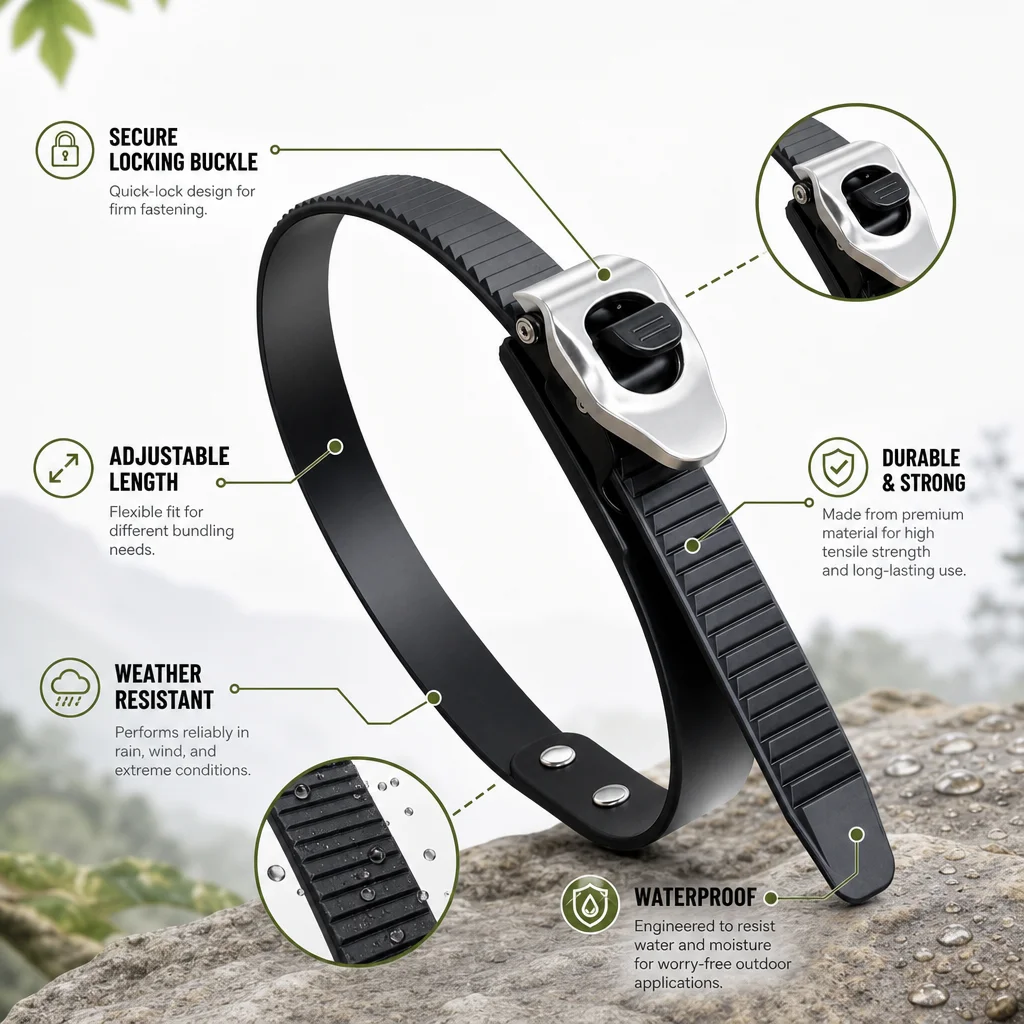 Adjustable Metal Buckle Lashing Strap Heavy Duty Nylon Tie Down Belt for Cargo Secure Camping Hiking Bike Motorcycle WoodStorage
Adjustable Metal Buckle Lashing Strap Heavy Duty Nylon Tie Down Belt for Cargo Secure Camping Hiking Bike Motorcycle WoodStorage