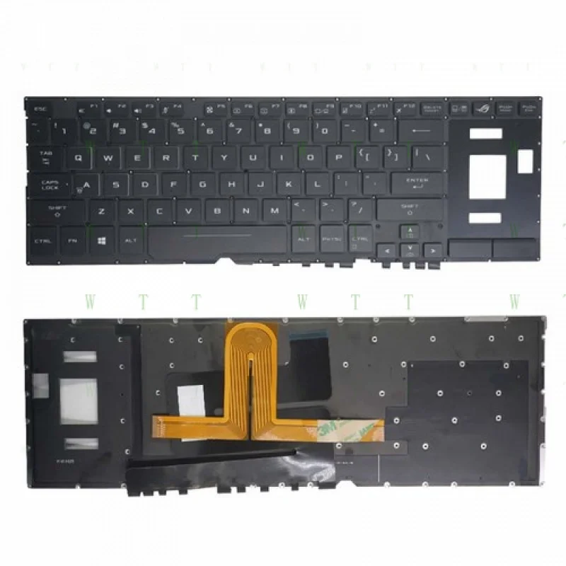 Клавиатура ноутбука BB для ASUS ROG Zephyrus GX531 GX531GS GM531 черная подсветка США
Клавиатура ноутбука BB для ASUS ROG Zephyrus GX531 GX531GS GM531 черная подсветка США
