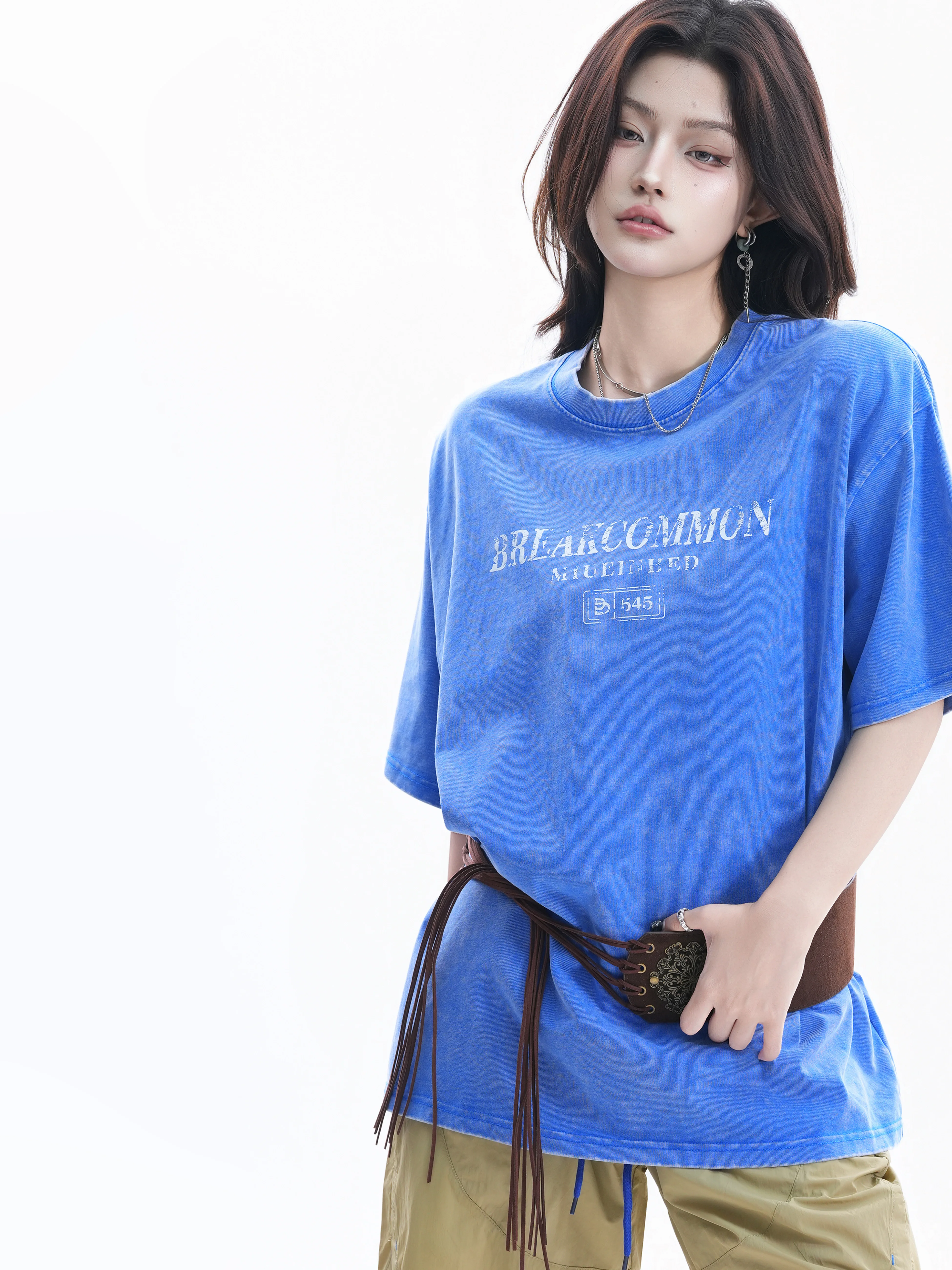 American Style Washed Letter Print Short Sleeve Oversize T-Shirt Unisex Cotton round Neck Casual Top for Men And Women
American Style Washed Letter Print Short Sleeve Oversize T-Shirt Unisex Cotton round Neck Casual Top for Men And Women