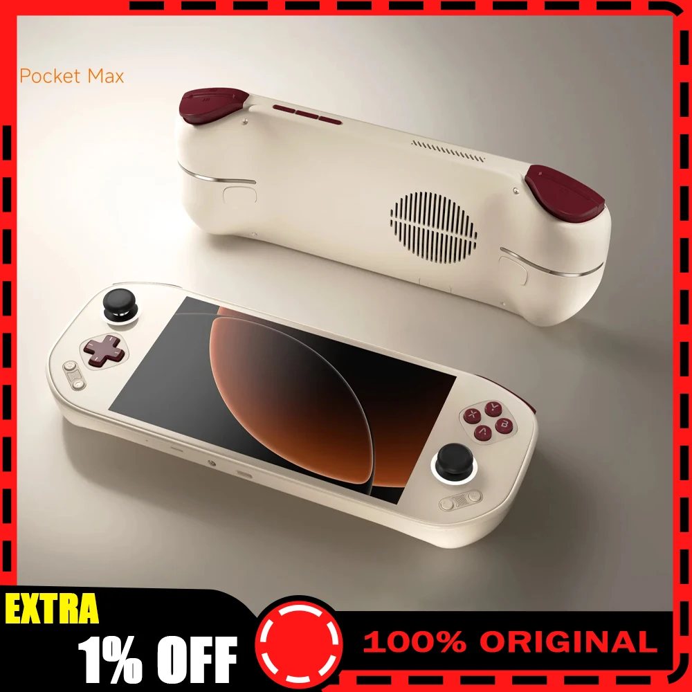 Игровая консоль MangMi Pocket Max, 7 дюймов, 1080P AMOLED сенсорный экран, 8000 мАч, джойстик TMR, триггер с эффектом Холла, портативная игровая приставка
Игровая консоль MangMi Pocket Max, 7 дюймов, 1080P AMOLED сенсорный экран, 8000 мАч, джойстик TMR, триггер с эффектом Холла, портативная игровая приставка