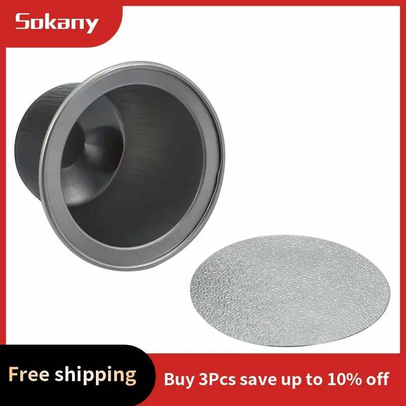 A68M-300Sets Refillable Coffee Capsules Cup Disposable Coffee Capsules Packaging Cafe Supplies For Nespresso Black
A68M-300Sets Refillable Coffee Capsules Cup Disposable Coffee Capsules Packaging Cafe Supplies For Nespresso Black