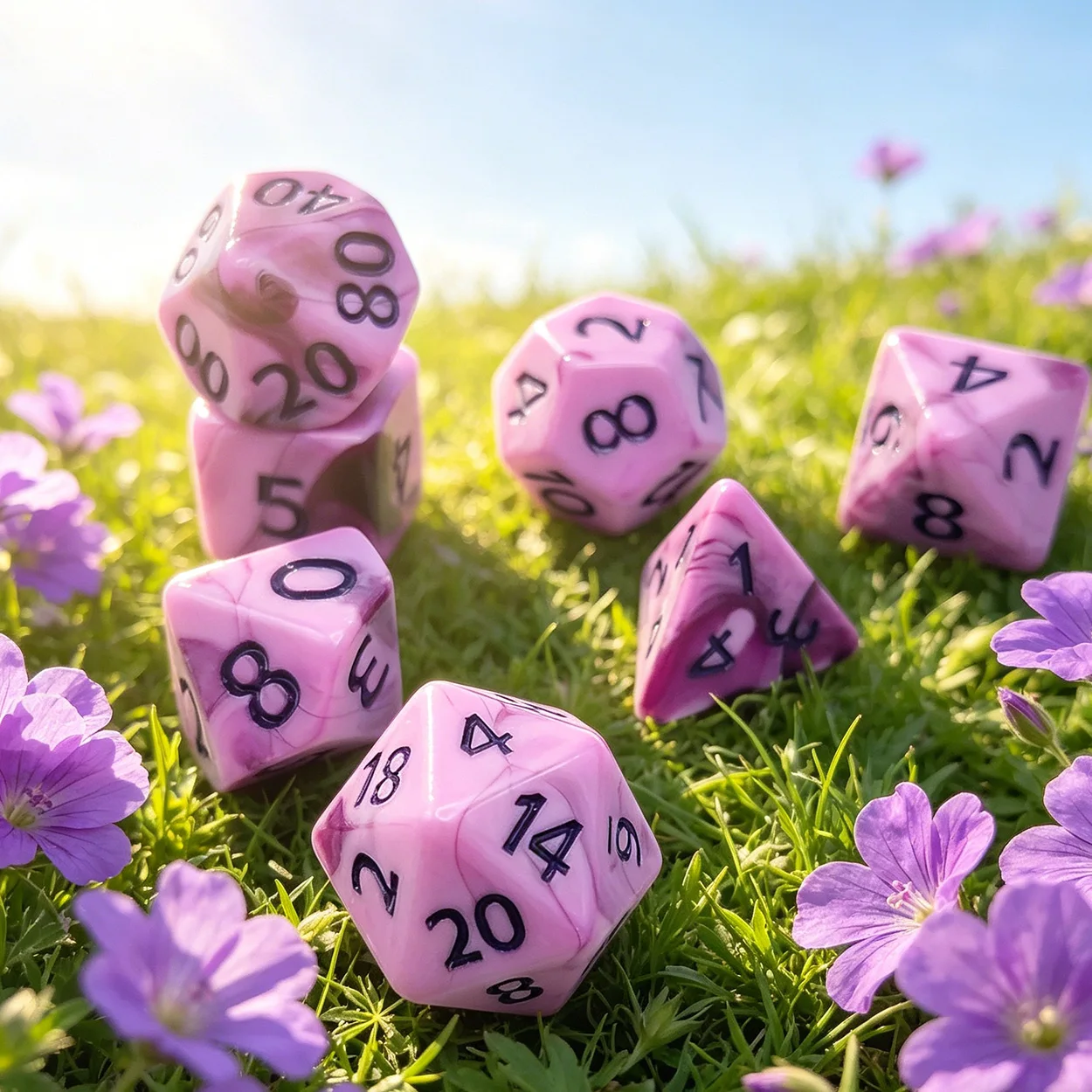 7pcs Acrylic Dice Set, Preferred Dice for Players in Dungeons & Dragons, Role-Playing and Other Games
7pcs Acrylic Dice Set, Preferred Dice for Players in Dungeons & Dragons, Role-Playing and Other Games
