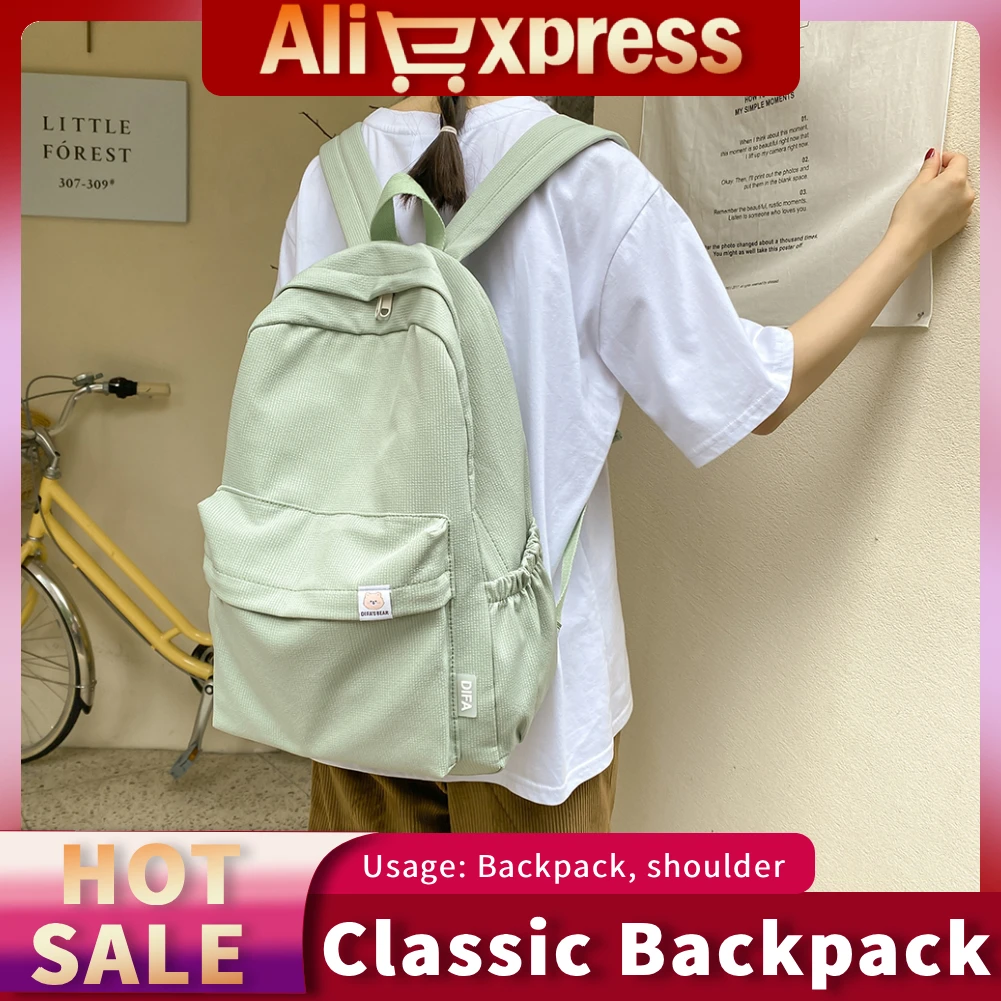 Women Kawaii Bookbag Waterproof Nylon Laptop Backpack Men Casual Student Schoolbags Zipper Travel Bag for College Girls Teenage
Women Kawaii Bookbag Waterproof Nylon Laptop Backpack Men Casual Student Schoolbags Zipper Travel Bag for College Girls Teenage