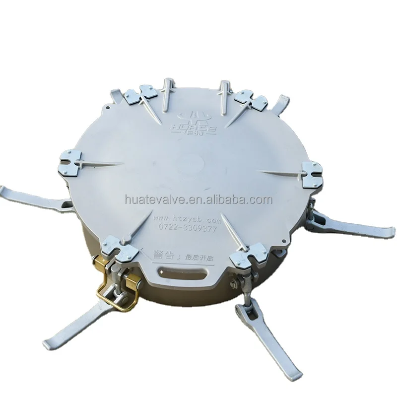 16-inch Chemical Powder Tanker Manhole Cover Aluminum Alloy Tank Manway
16-inch Chemical Powder Tanker Manhole Cover Aluminum Alloy Tank Manway