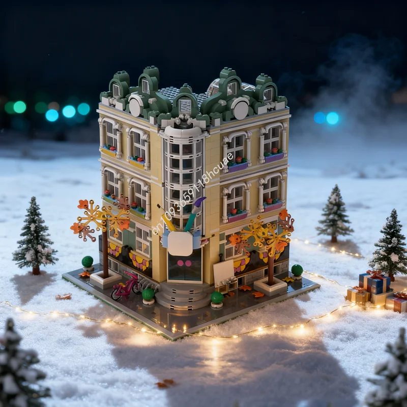 2264 шт. MOC модульная художественная школьная угловая модель, строительные блоки, архитектурная игрушка, сборка, идея «сделай сам», кирпич, рождественские подарки на день рождения
2264 шт. MOC модульная художественная школьная угловая модель, строительные блоки, архитектурная игрушка, сборка, идея «сделай сам», кирпич, рождественские подарки на день рождения