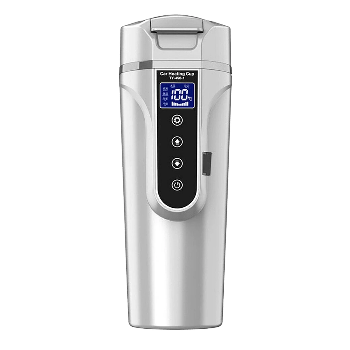 12V 24V Portable Car Heating Cup Stainless Steel Cup Warmer Car Water Kettle Coffee Mug LCD Display Temperature
12V 24V Portable Car Heating Cup Stainless Steel Cup Warmer Car Water Kettle Coffee Mug LCD Display Temperature