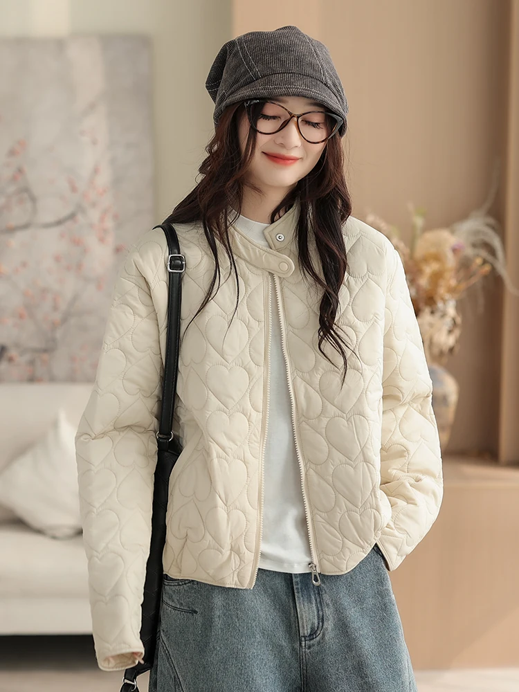 Женская повседневная осенне-зимняя куртка Cyu с высоким воротником, тонкая хлопковая, для работы, модная, универсальная, женская верхняя одежда
Женская повседневная осенне-зимняя куртка Cyu с высоким воротником, тонкая хлопковая, для работы, модная, универсальная, женская верхняя одежда