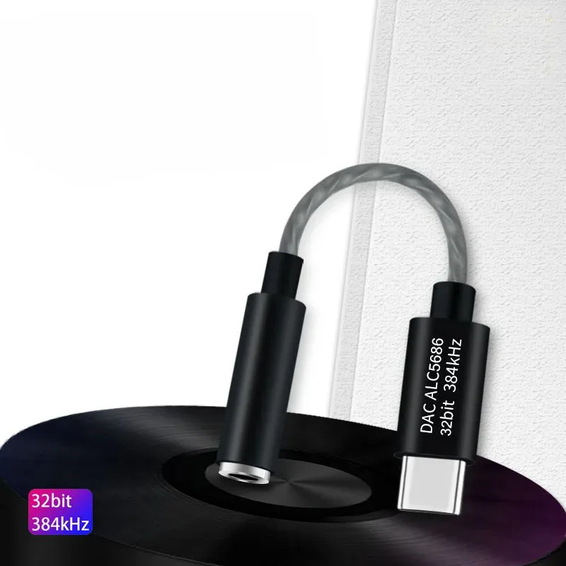 Realtek ALC5686 USB Type-C до 3,5 мм ЦАП Усилитель для наушников 16-32 Ом 125 дБ PCM 32b/384 кГц Цифровой декодер Hi-Fi AUX Аудио адаптер
Realtek ALC5686 USB Type-C до 3,5 мм ЦАП Усилитель для наушников 16-32 Ом 125 дБ PCM 32b/384 кГц Цифровой декодер Hi-Fi AUX Аудио адаптер