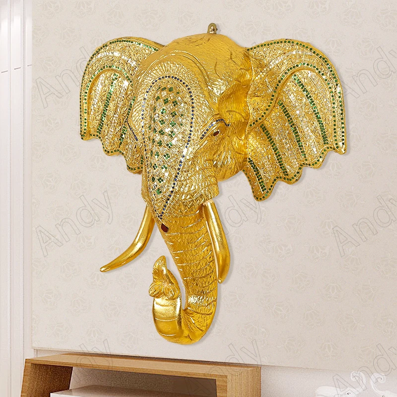 Creative Solid Wood Statue European Gilt Elephant Wall Figurines Modern Restaurant Feng Shui Decor Room Decoration Accessories
Creative Solid Wood Statue European Gilt Elephant Wall Figurines Modern Restaurant Feng Shui Decor Room Decoration Accessories