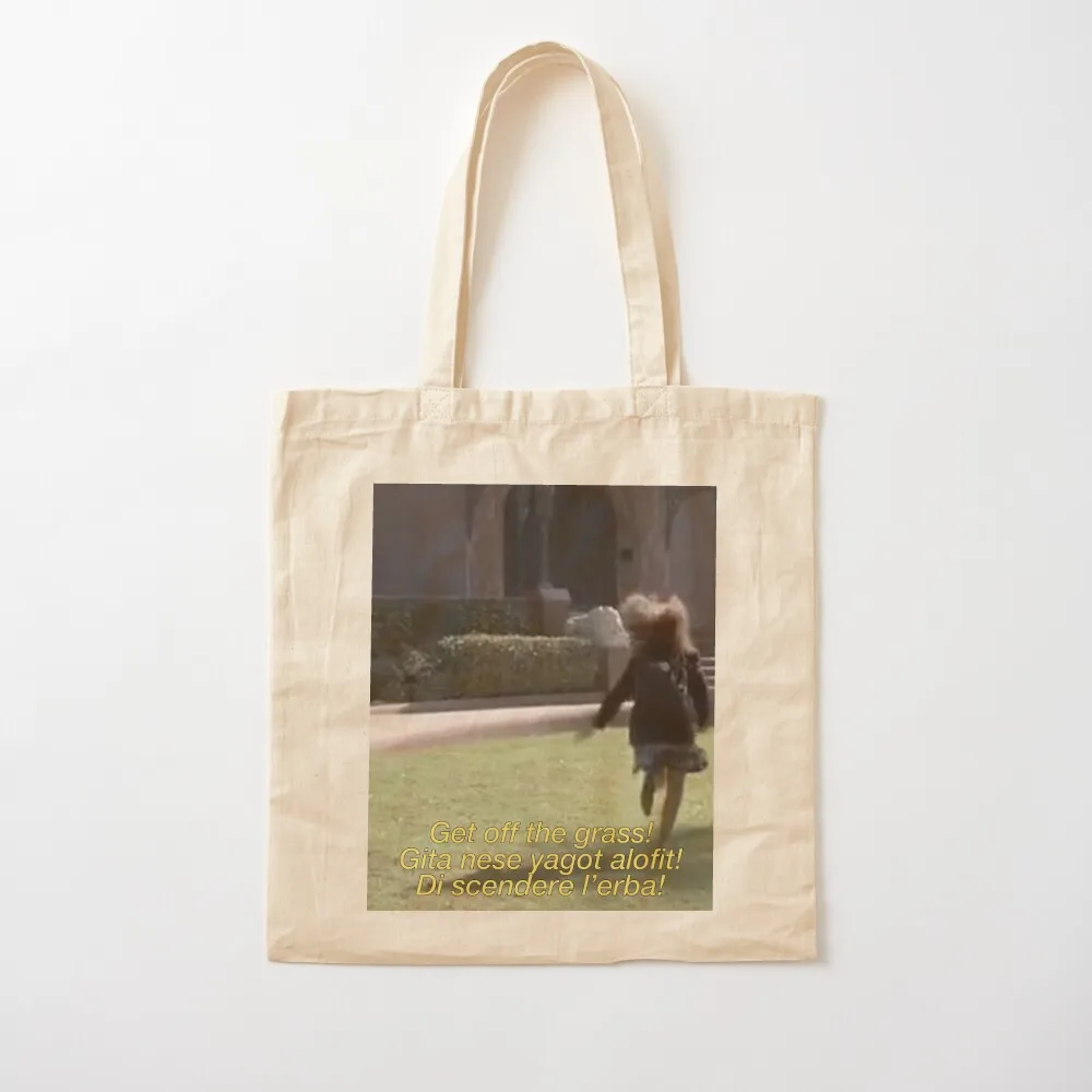 Princess Diaries Get Off The Grass Tote Bag bag luxury women Shopper handbag Canvas Tote Bag
Princess Diaries Get Off The Grass Tote Bag bag luxury women Shopper handbag Canvas Tote Bag