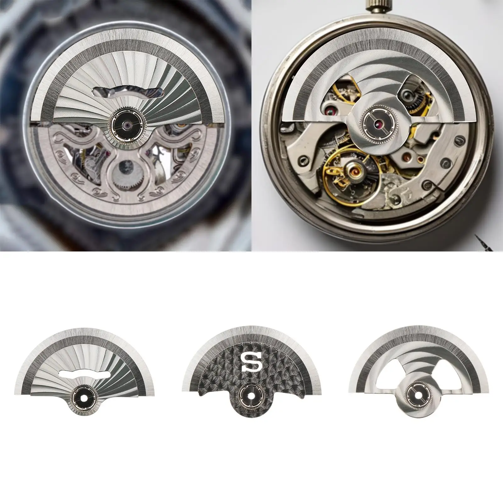 Automatic Hammer Rotor Portable Easy to Use Professional Component Oscillating Weight Rotor Parts for NH35 NH36 NH39 NH34 7S36
Automatic Hammer Rotor Portable Easy to Use Professional Component Oscillating Weight Rotor Parts for NH35 NH36 NH39 NH34 7S36