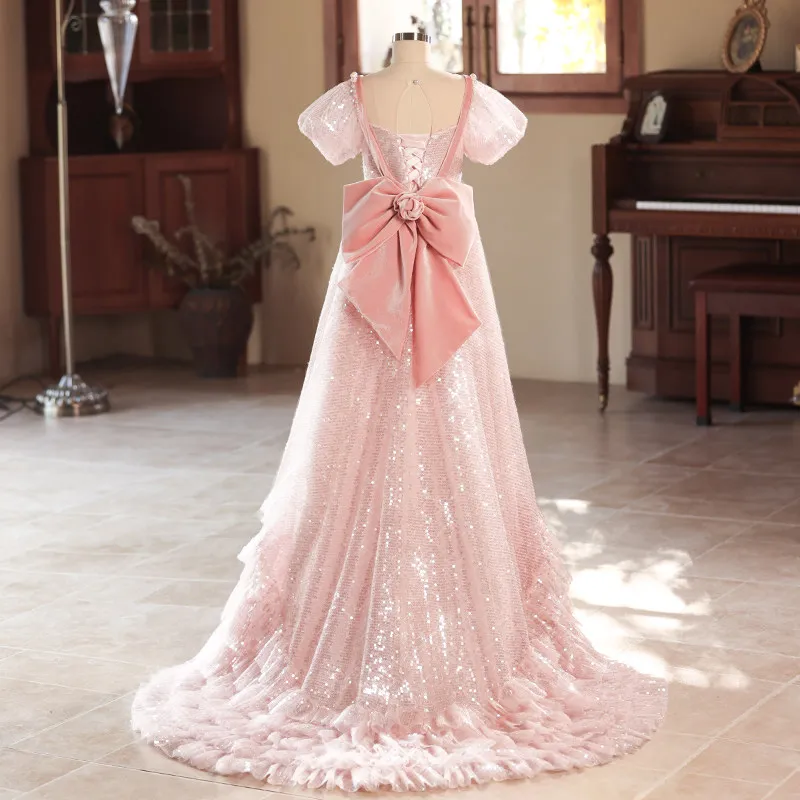 Custom Elegant Pink Bridesmaid Dresses Wide Spaghetti A-line Shiny Beading Sleeveless Formal Evening Gown for Wedding Party Prom
Custom Elegant Pink Bridesmaid Dresses Wide Spaghetti A-line Shiny Beading Sleeveless Formal Evening Gown for Wedding Party Prom