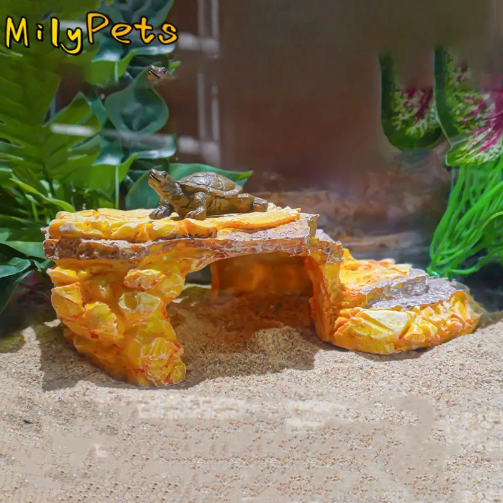Decorative Rock Turtles Basking Platform Lifelike Simulation Turtle Step Ledge Ramps Resin Stepped Ramp For Lizards Turtles
Decorative Rock Turtles Basking Platform Lifelike Simulation Turtle Step Ledge Ramps Resin Stepped Ramp For Lizards Turtles