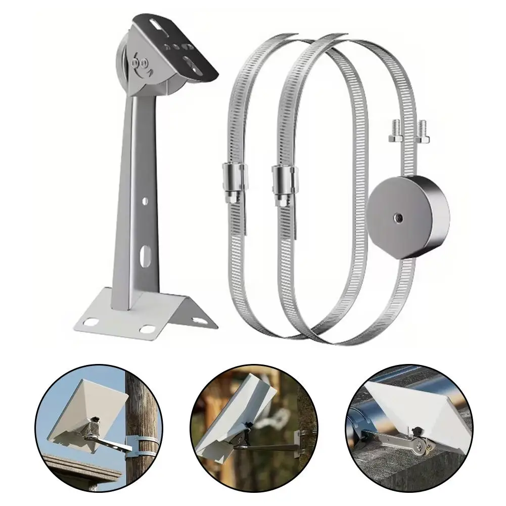 Кронштейн для крепления на столб для кемпинга на открытом воздухе, вращение на 360 градусов, регулировка наклона на 180 градусов, полный комплект для установки
Кронштейн для крепления на столб для кемпинга на открытом воздухе, вращение на 360 градусов, регулировка наклона на 180 градусов, полный комплект для установки