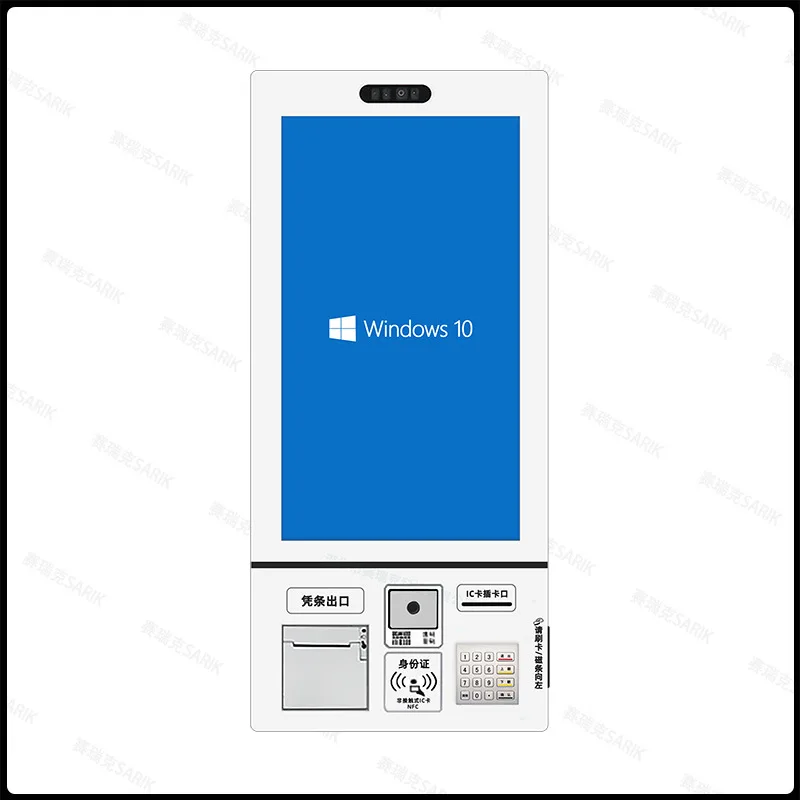 21,5-дюймовый сенсорный киоск самообслуживания, металлический материал Thlee с принтером и платежным киоском для камеры
21,5-дюймовый сенсорный киоск самообслуживания, металлический материал Thlee с принтером и платежным киоском для камеры