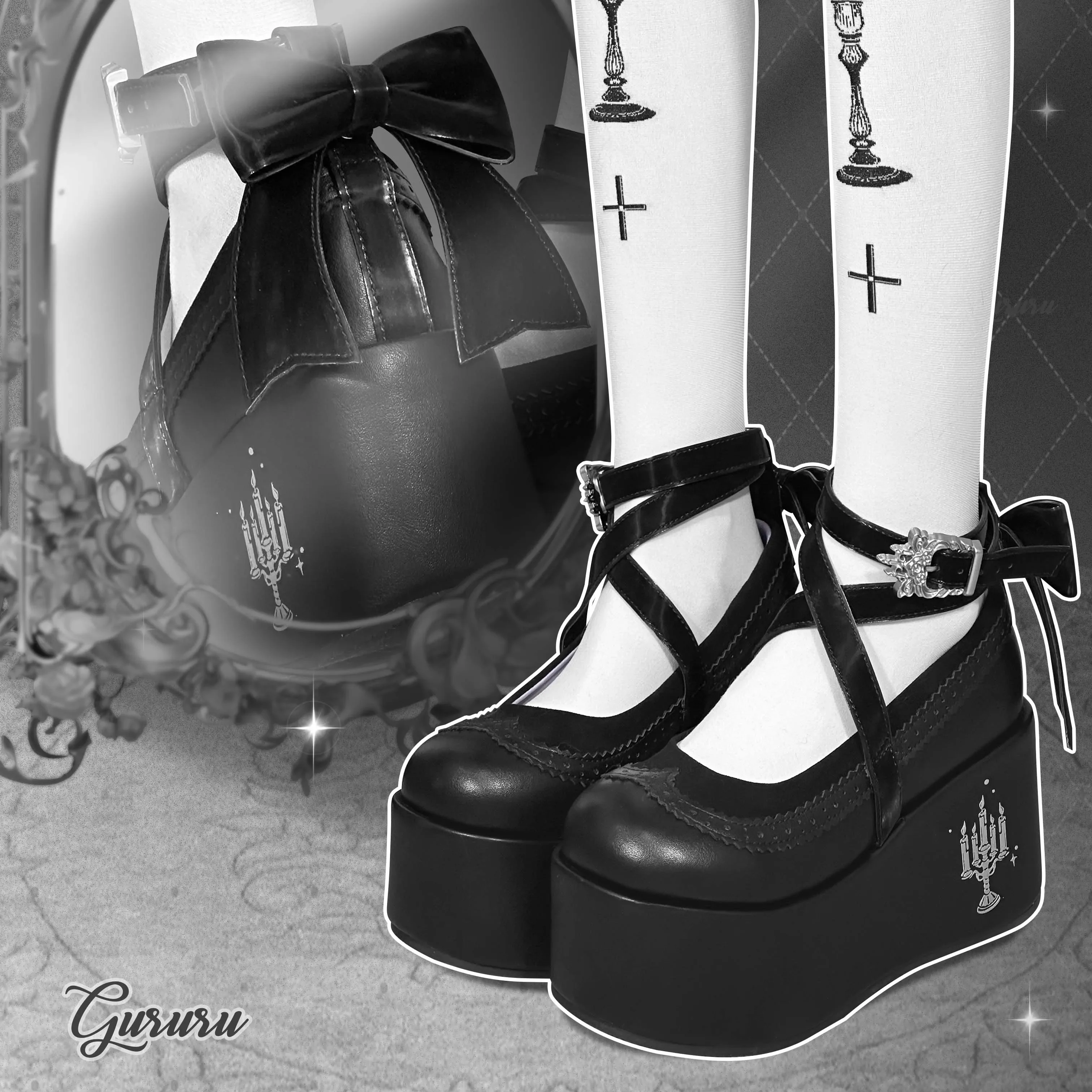 Original Gothic Punk Spicy Girl Lace Thick Sole Shoes Japanese Retro Lolita Girls Single Shoes 2025 new
Original Gothic Punk Spicy Girl Lace Thick Sole Shoes Japanese Retro Lolita Girls Single Shoes 2025 new