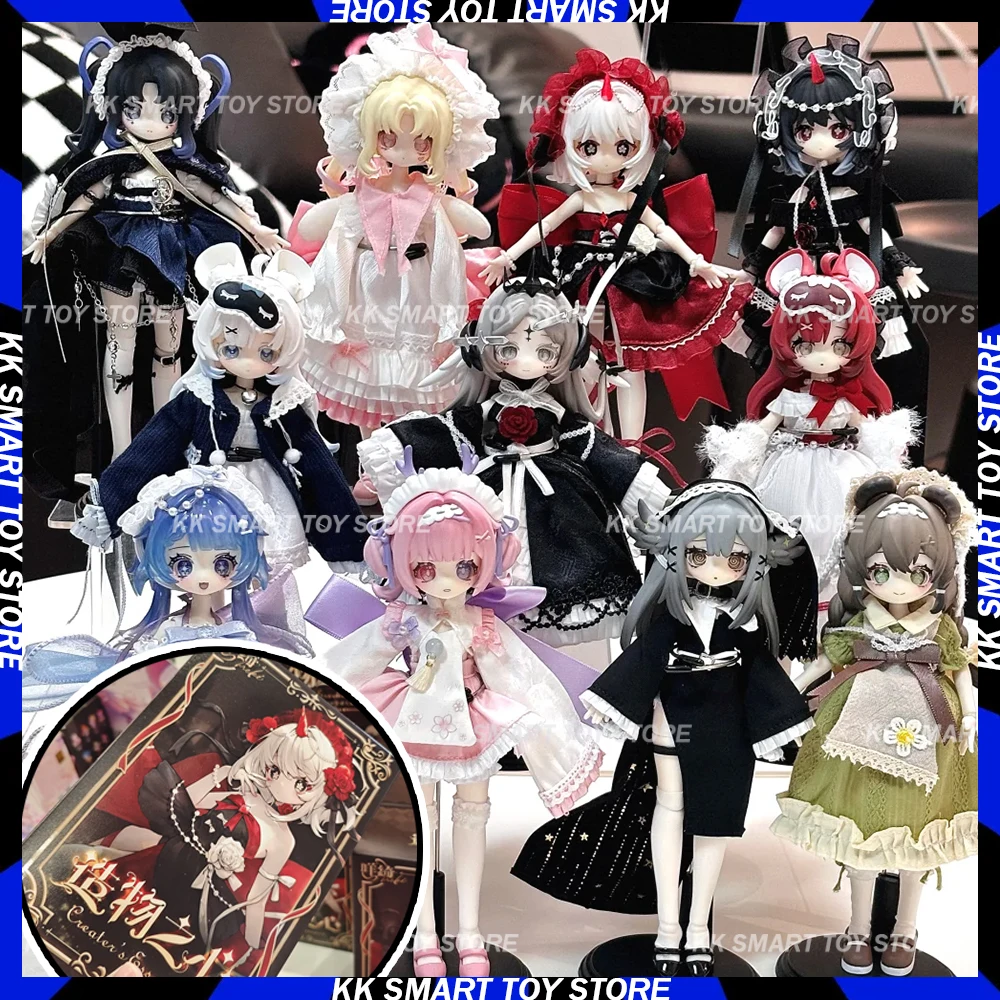 В наличии Creaters'S Essence Meki Series 1/12 Mjd Blind Box Joint Подвижная кукла 13 см Аниме Фигурка Орнамент Коллекционные игрушки
В наличии Creaters'S Essence Meki Series 1/12 Mjd Blind Box Joint Подвижная кукла 13 см Аниме Фигурка Орнамент Коллекционные игрушки