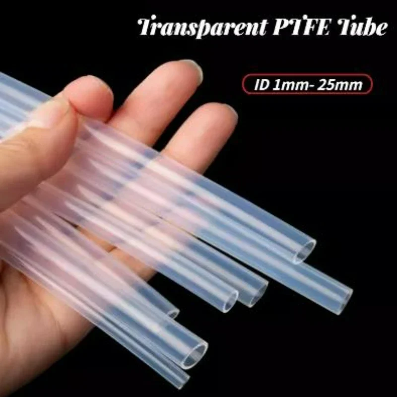 PTFE Tube PiPe ID 1mm To 25mm Filament Transparent White High Temperature Corrosion Resistance Machine 3D Printer Part Pipe
PTFE Tube PiPe ID 1mm To 25mm Filament Transparent White High Temperature Corrosion Resistance Machine 3D Printer Part Pipe