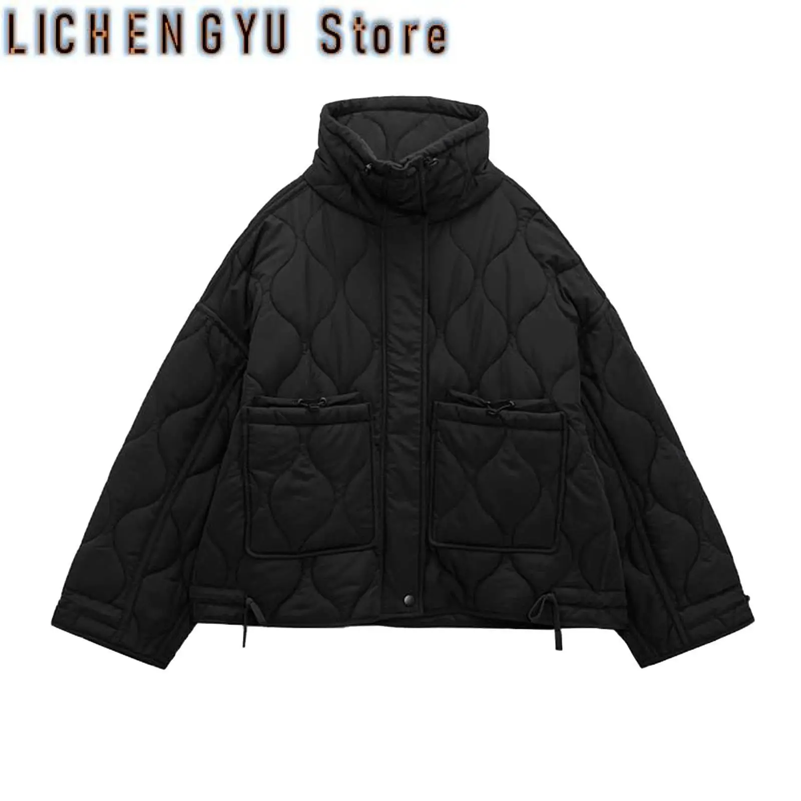 Jacket Women Plus Size Oversized Quilted Jacket Zip Up Stcollar Lightweight Jackets Winter Coat
Jacket Women Plus Size Oversized Quilted Jacket Zip Up Stcollar Lightweight Jackets Winter Coat