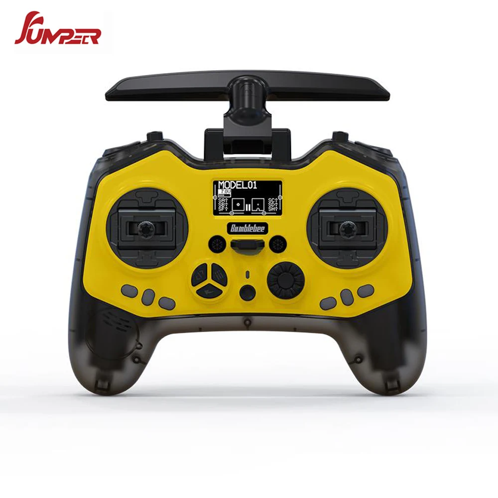Пульт дистанционного управления JUMPER Bumblebee ELRS 2,4 ГГц, датчик Холла, встроенный радиопередатчик ELRS 1000 МВт для RC FPV Drone
Пульт дистанционного управления JUMPER Bumblebee ELRS 2,4 ГГц, датчик Холла, встроенный радиопередатчик ELRS 1000 МВт для RC FPV Drone