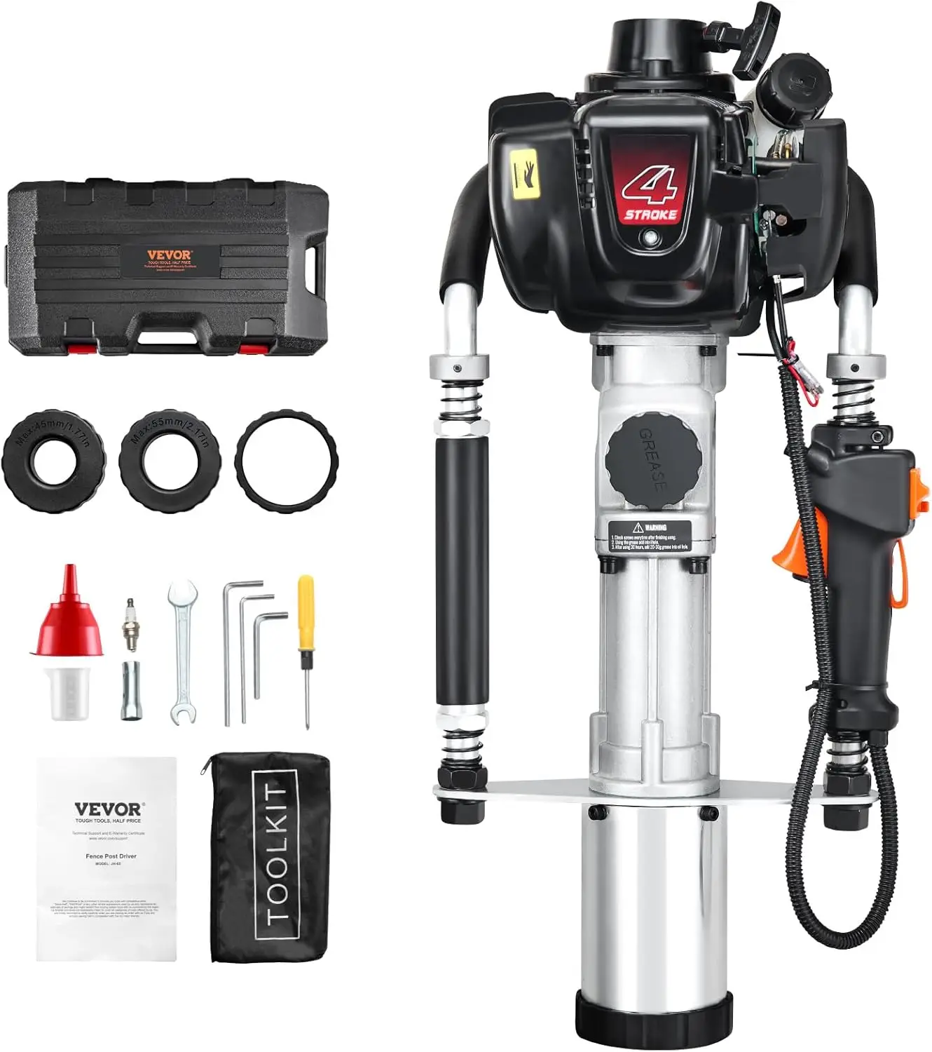 Газовый драйвер Т-образной стойки 37,77 куб.см, 4-тактный двигатель, установочный флюгер, с 3-тактной приводной головкой (45/55/88 мм)
Газовый драйвер Т-образной стойки 37,77 куб.см, 4-тактный двигатель, установочный флюгер, с 3-тактной приводной головкой (45/55/88 мм)