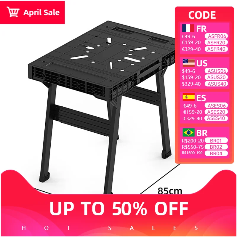 Folding Work Table, 2-in-1 Easy Setup Portable Folding Worktable & Folding Workbench, Versatile Clamping Worktable
Folding Work Table, 2-in-1 Easy Setup Portable Folding Worktable & Folding Workbench, Versatile Clamping Worktable