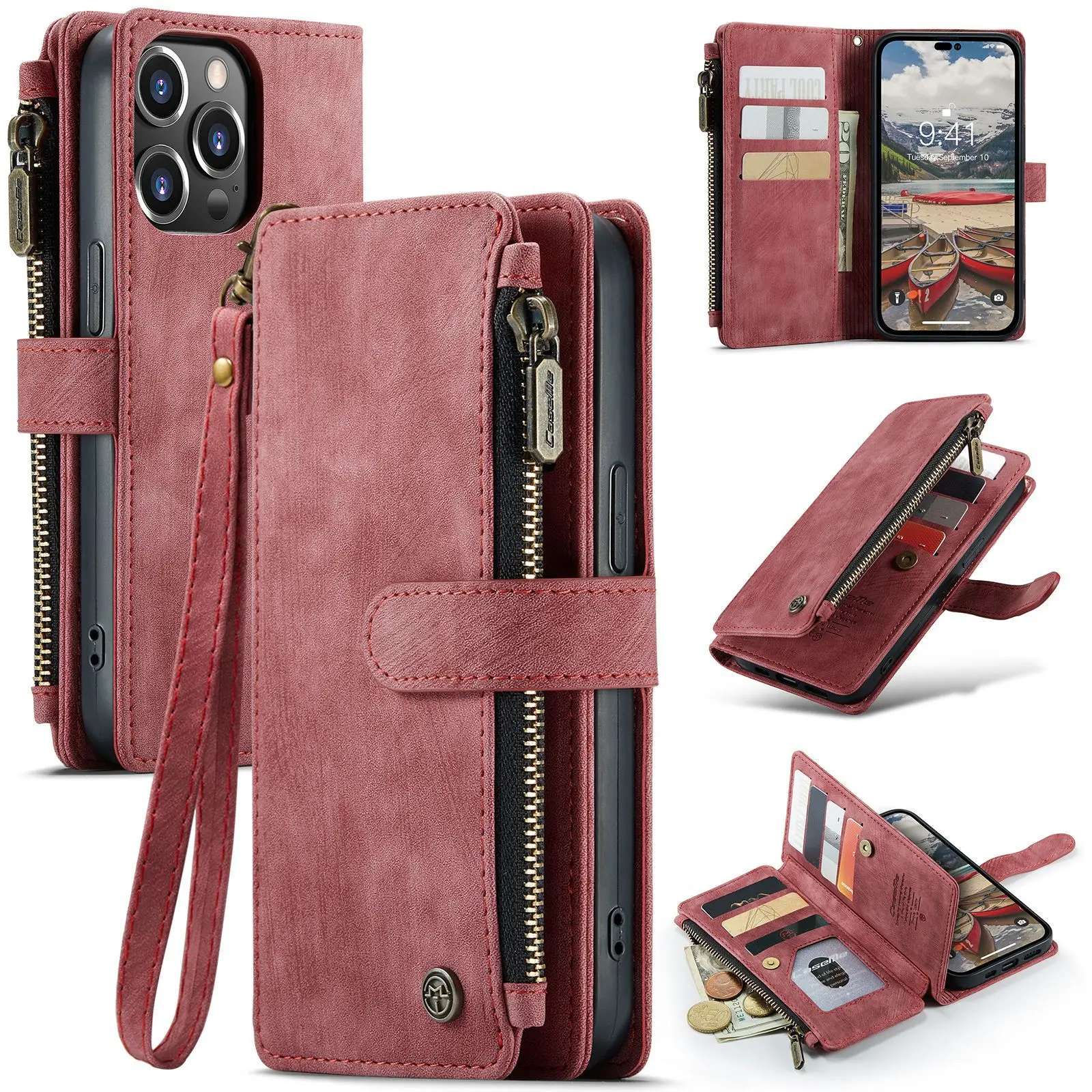 Applicable to iPhone16 mobile phone case Apple 14Pro anti-drop mobile phone leather case 13 flip wallet case
Applicable to iPhone16 mobile phone case Apple 14Pro anti-drop mobile phone leather case 13 flip wallet case