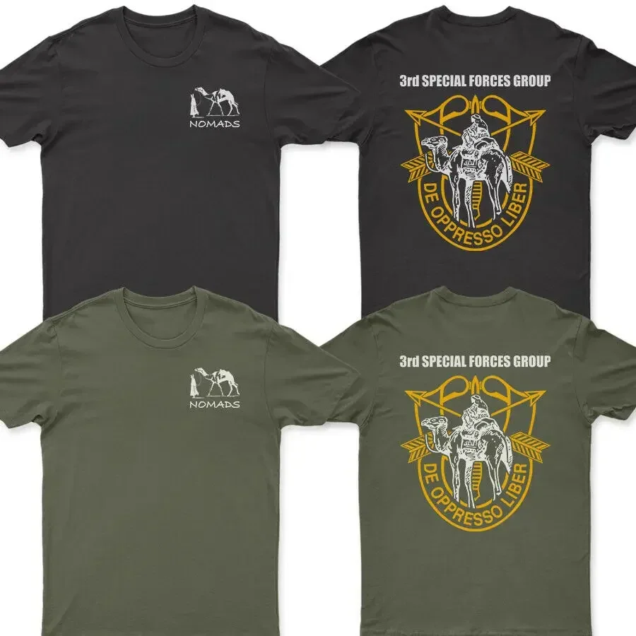 US Army 3rd SFG Special Forces Group Nomads Green Beret T-Shirt 100% Cotton O-Neck Summer Short Sleeve Casual Mens T-shirt
US Army 3rd SFG Special Forces Group Nomads Green Beret T-Shirt 100% Cotton O-Neck Summer Short Sleeve Casual Mens T-shirt