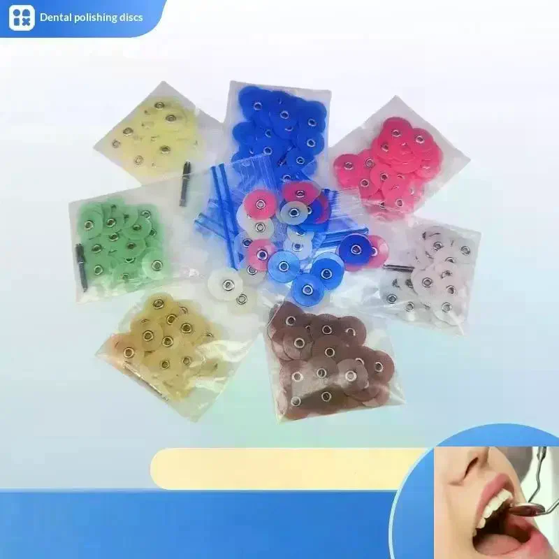 40Pcs Dental Polishing Discs 12mm 14mm Composite Finishing Disc Colorful Contouring Mandrel Teeth Whitening Dental Consumables
40Pcs Dental Polishing Discs 12mm 14mm Composite Finishing Disc Colorful Contouring Mandrel Teeth Whitening Dental Consumables