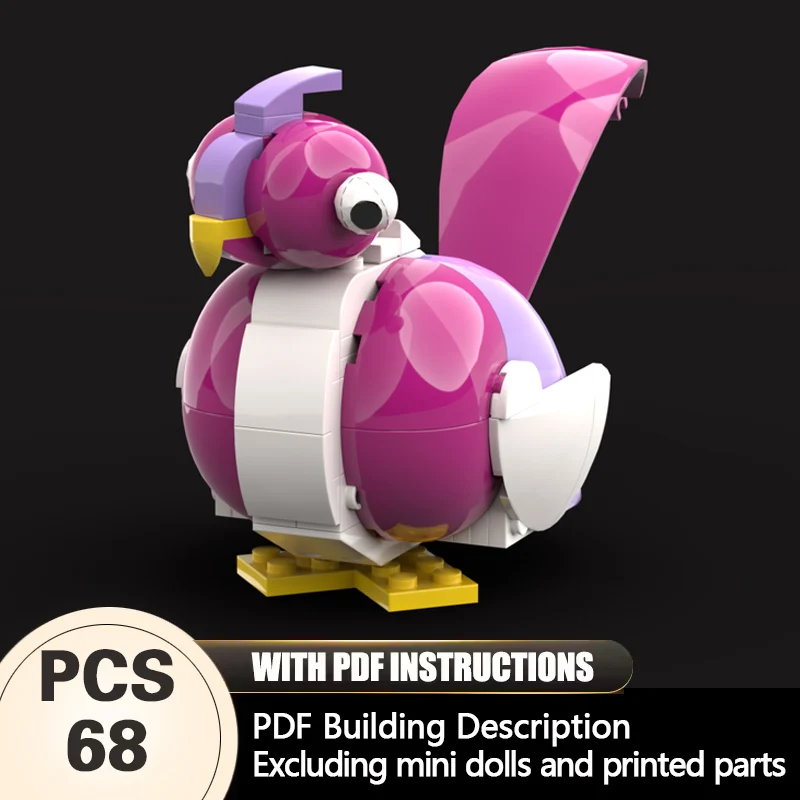 Creators Animal Series Model MOC Building Bricks Cute Round Bird Modular Technology Gifts Holiday Assemble Children Toys Suit
Creators Animal Series Model MOC Building Bricks Cute Round Bird Modular Technology Gifts Holiday Assemble Children Toys Suit