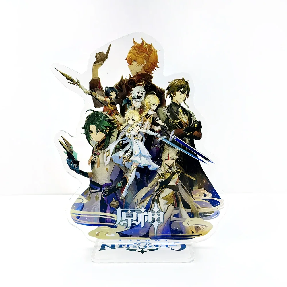 Genshin characters Zhongli Xiao Ningguang Childe acrylic stand figure model plate holder cake topper anime
Genshin characters Zhongli Xiao Ningguang Childe acrylic stand figure model plate holder cake topper anime