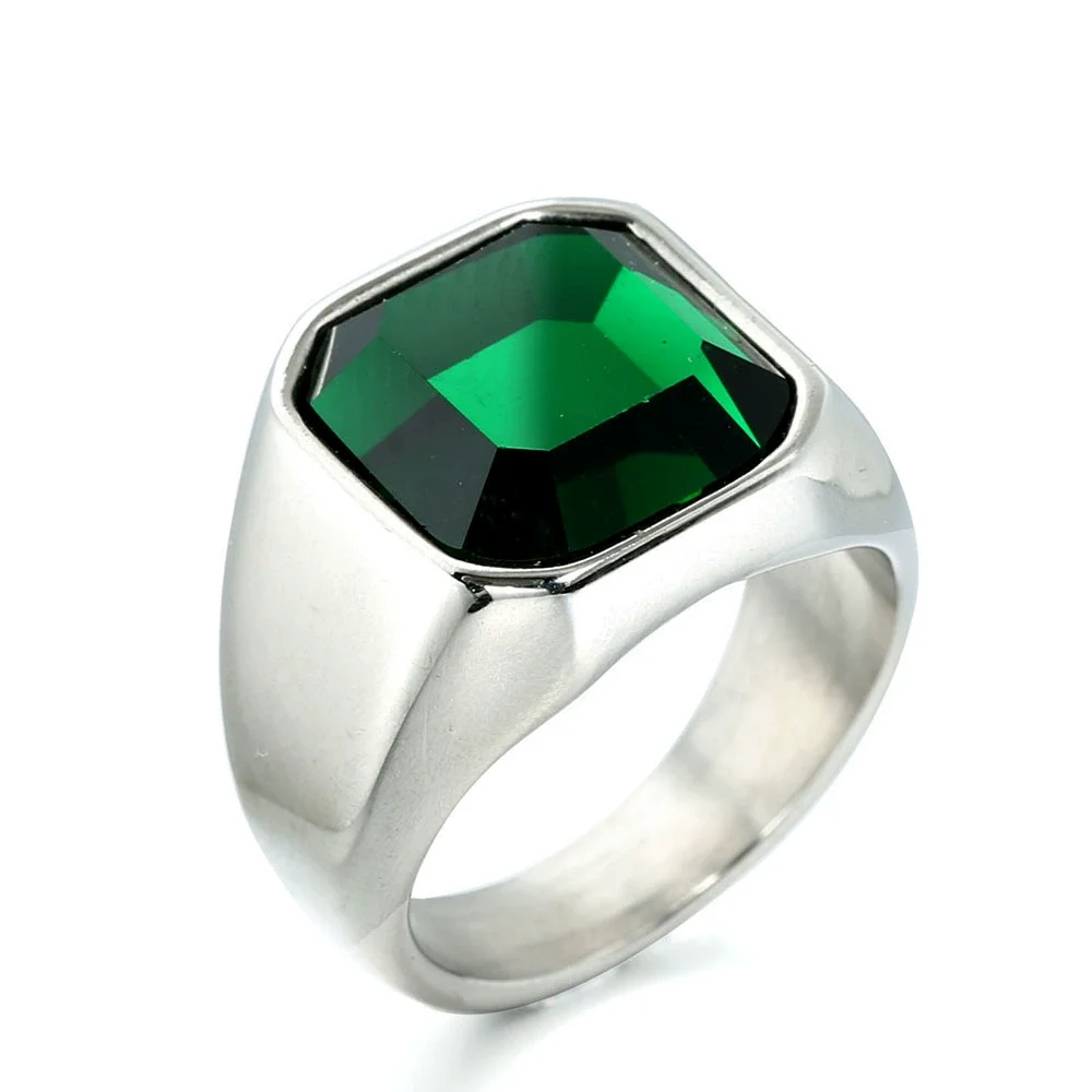 Men's Ring size 7-13 Punk Style Titanium Steel Celtics Concentric Knot Rings Geometric Square Signet Ring Vintage Jewelry
Men's Ring size 7-13 Punk Style Titanium Steel Celtics Concentric Knot Rings Geometric Square Signet Ring Vintage Jewelry