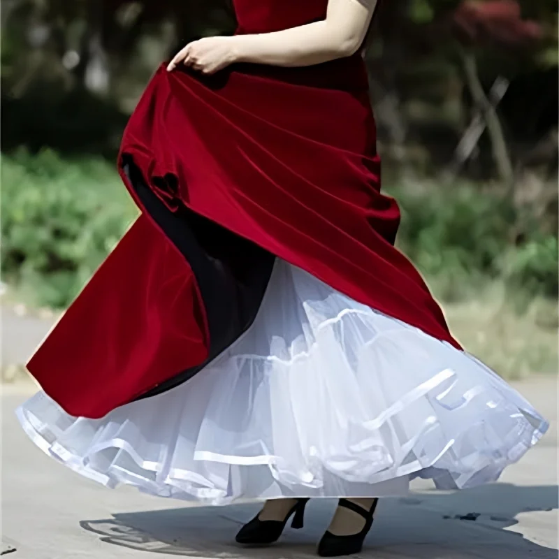 Elegant Long No-Hoop Wedding Petticoat, Soft Fluffy Crinoline Underskirt, Versatile Lined Slip Bridal Gown, Daily Wear, Part
Elegant Long No-Hoop Wedding Petticoat, Soft Fluffy Crinoline Underskirt, Versatile Lined Slip Bridal Gown, Daily Wear, Part