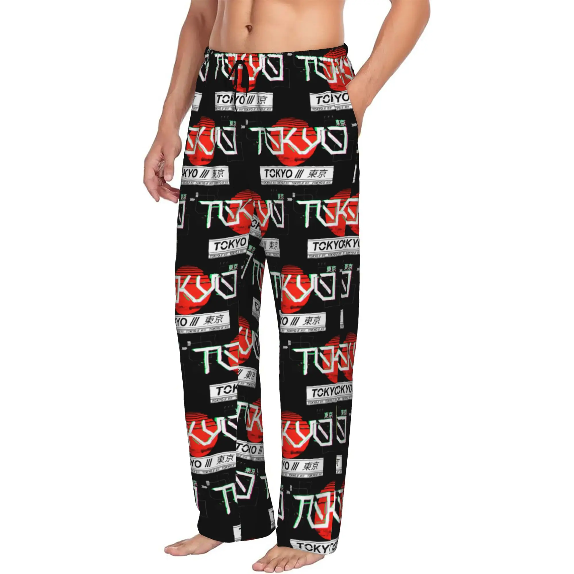 Custom Print Men Japanese Techwear Futuristic Symbol Pajama Pants Sleepwear Sleep Lounge Bottoms with Pockets
Custom Print Men Japanese Techwear Futuristic Symbol Pajama Pants Sleepwear Sleep Lounge Bottoms with Pockets