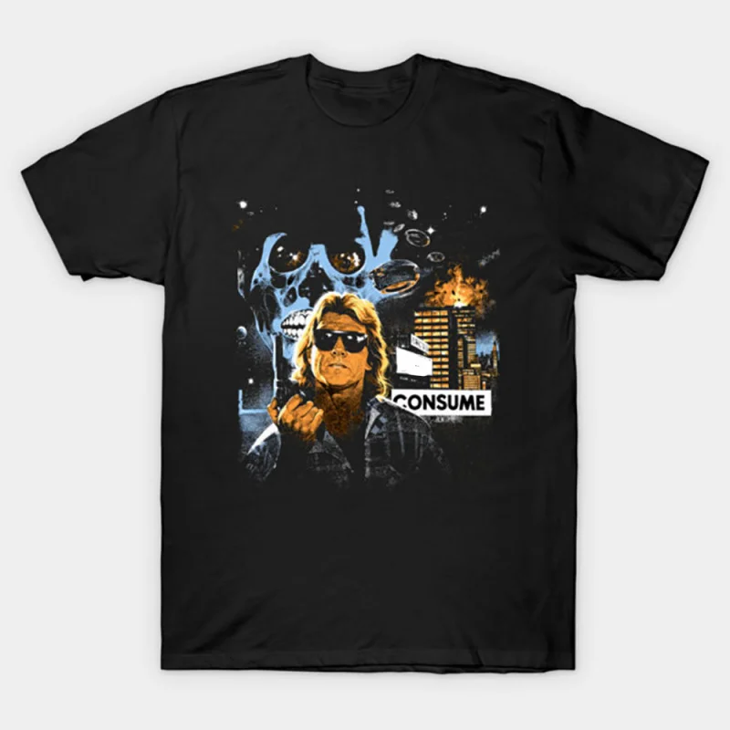 0529 Retro Sic-Fi They Live Gift T Shirt John Carpenter Vintage Horror movie Alien film Graphic clothes US Size Tee S-6XL
0529 Retro Sic-Fi They Live Gift T Shirt John Carpenter Vintage Horror movie Alien film Graphic clothes US Size Tee S-6XL